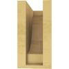 image2quotW x 4quotD x 4quotH Classic Alpine Rough Cedar Woodgrain TimberThane Corbel Primed Tan4in W x 8in D x 8in H