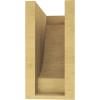 image2quotW x 4quotD x 4quotH Classic Alpine Rough Cedar Woodgrain TimberThane Corbel Primed Tan5in W x 10in D x 10in H