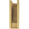 image2quotW x 4quotD x 4quotH Classic Alpine Rough Cedar Woodgrain TimberThane Corbel Primed Tan5in W x 10in D x 15in H