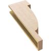 image2quotW x 4quotD x 4quotH Classic Alpine Rough Cedar Woodgrain TimberThane Corbel Primed Tan5in W x 10in D x 30in H