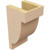image2quotW x 4quotD x 4quotH Classic Alpine Rough Cedar Woodgrain TimberThane Corbel Primed Tan5in W x 5in D x 10in H