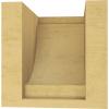 image2quotW x 4quotD x 4quotH Classic Alpine Rough Cedar Woodgrain TimberThane Corbel Primed Tan5in W x 5in D x 5in H
