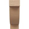 image2quotW x 4quotD x 4quotH Classic Alpine Rough Cedar Woodgrain TimberThane Corbel Primed Tan6in W x 12in D x 18in H
