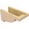 image2quotW x 4quotD x 4quotH Classic Alpine Rough Cedar Woodgrain TimberThane Corbel Primed Tan6in W x 12in D x 6in H