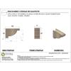 image2quotW x 4quotD x 4quotH Classic Alpine Rough Cedar Woodgrain TimberThane Corbel Primed Tan6in W x 18in D x 12in H
