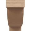 image2quotW x 4quotD x 4quotH Classic Alpine Rough Cedar Woodgrain TimberThane Corbel Primed Tan6in W x 18in D x 12in H