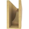 image2quotW x 4quotD x 4quotH Classic Alpine Rough Cedar Woodgrain TimberThane Corbel Primed Tan6in W x 36in D x 12in H