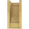 image2quotW x 4quotD x 4quotH Classic Alpine Rough Cedar Woodgrain TimberThane Corbel Primed Tan6in W x 6in D x 12in H