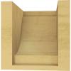 image2quotW x 4quotD x 4quotH Classic Alpine Rough Cedar Woodgrain TimberThane Corbel Primed Tan6in W x 6in D x 6in H