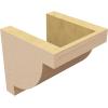 image2quotW x 4quotD x 4quotH Classic Alpine Rough Cedar Woodgrain TimberThane Corbel Primed Tan6in W x 6in D x 6in H