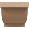 image2quotW x 4quotD x 4quotH Classic Alpine Rough Cedar Woodgrain TimberThane Corbel Primed Tan6in W x 6in D x 6in H