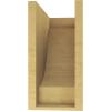 image2quotW x 4quotD x 4quotH Classic Alpine Rough Cedar Woodgrain TimberThane Corbel Primed Tan7in W x 14in D x 14in H