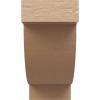 image2quotW x 4quotD x 4quotH Classic Alpine Rough Cedar Woodgrain TimberThane Corbel Primed Tan7in W x 14in D x 14in H