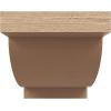 image2quotW x 4quotD x 4quotH Classic Alpine Rough Cedar Woodgrain TimberThane Corbel Primed Tan7in W x 14in D x 7in H