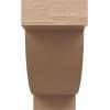image2quotW x 4quotD x 4quotH Classic Alpine Rough Cedar Woodgrain TimberThane Corbel Primed Tan7in W x 21in D x 14in H
