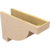 image2quotW x 4quotD x 4quotH Classic Alpine Rough Cedar Woodgrain TimberThane Corbel Primed Tan7in W x 21in D x 14in H