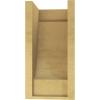 image2quotW x 4quotD x 4quotH Classic Alpine Rough Cedar Woodgrain TimberThane Corbel Primed Tan7in W x 7in D x 14in H
