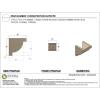image2quotW x 4quotD x 4quotH Classic Alpine Rough Cedar Woodgrain TimberThane Corbel Primed Tan7in W x 7in D x 7in H
