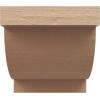image2quotW x 4quotD x 4quotH Classic Alpine Rough Cedar Woodgrain TimberThane Corbel Primed Tan7in W x 7in D x 7in H