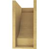 image2quotW x 4quotD x 4quotH Classic Alpine Rough Cedar Woodgrain TimberThane Corbel Primed Tan8in W x 16in D x 16in H