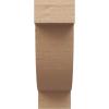 image2quotW x 4quotD x 4quotH Classic Alpine Rough Cedar Woodgrain TimberThane Corbel Primed Tan8in W x 16in D x 24in H