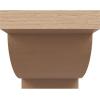 image2quotW x 4quotD x 4quotH Classic Alpine Rough Cedar Woodgrain TimberThane Corbel Primed Tan8in W x 16in D x 8in H