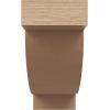 image2quotW x 4quotD x 4quotH Classic Alpine Rough Cedar Woodgrain TimberThane Corbel Primed Tan8in W x 24in D x 16in H