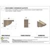 image2quotW x 4quotD x 4quotH Classic Alpine Rough Cedar Woodgrain TimberThane Corbel Primed Tan8in W x 24in D x 16in H