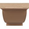 image2quotW x 4quotD x 4quotH Classic Alpine Rough Cedar Woodgrain TimberThane Corbel Primed Tan9in W x 18in D x 9in H