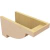 image2quotW x 4quotD x 4quotH Classic Alpine Rough Cedar Woodgrain TimberThane Corbel Primed Tan9in W x 18in D x 9in H