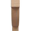 image2quotW x 4quotD x 4quotH Classic Alpine Rough Cedar Woodgrain TimberThane Corbel Primed Tan9in W x 36in D x 36in H