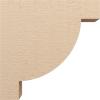 image2quotW x 4quotD x 4quotH Classic Alpine Rough Cedar Woodgrain TimberThane Corbel Primed Tan9in W x 36in D x 36in H