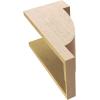 image2quotW x 4quotD x 4quotH Classic Alpine Rough Cedar Woodgrain TimberThane Corbel Primed Tan9in W x 9in D x 18in H