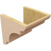 image2quotW x 6quotD x 4quotH Classic New Brighton Rough Cedar Woodgrain TimberThane Corbel Primed Tan10in W x 10in D x 10in H