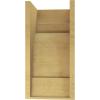 image2quotW x 6quotD x 4quotH Classic New Brighton Rough Cedar Woodgrain TimberThane Corbel Primed Tan10in W x 10in D x 20in H
