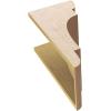 image2quotW x 6quotD x 4quotH Classic New Brighton Rough Cedar Woodgrain TimberThane Corbel Primed Tan10in W x 10in D x 20in H