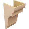 image2quotW x 6quotD x 4quotH Classic New Brighton Rough Cedar Woodgrain TimberThane Corbel Primed Tan10in W x 10in D x 20in H