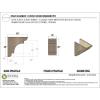 image2quotW x 6quotD x 4quotH Classic New Brighton Rough Cedar Woodgrain TimberThane Corbel Primed Tan10in W x 20in D x 20in H