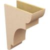 image2quotW x 6quotD x 4quotH Classic New Brighton Rough Cedar Woodgrain TimberThane Corbel Primed Tan10in W x 20in D x 30in H