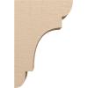 image2quotW x 6quotD x 4quotH Classic New Brighton Rough Cedar Woodgrain TimberThane Corbel Primed Tan10in W x 20in D x 30in H