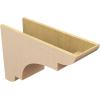image2quotW x 6quotD x 4quotH Classic New Brighton Rough Cedar Woodgrain TimberThane Corbel Primed Tan10in W x 30in D x 20in H