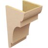 image2quotW x 6quotD x 4quotH Classic New Brighton Rough Cedar Woodgrain TimberThane Corbel Primed Tan11in W x 11in D x 22in H