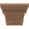 image2quotW x 6quotD x 4quotH Classic New Brighton Rough Cedar Woodgrain TimberThane Corbel Primed Tan11in W x 22in D x 11in H