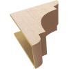 image2quotW x 6quotD x 4quotH Classic New Brighton Rough Cedar Woodgrain TimberThane Corbel Primed Tan11in W x 22in D x 22in H