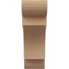 image2quotW x 6quotD x 4quotH Classic New Brighton Rough Cedar Woodgrain TimberThane Corbel Primed Tan11in W x 22in D x 33in H