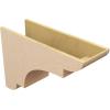 image2quotW x 6quotD x 4quotH Classic New Brighton Rough Cedar Woodgrain TimberThane Corbel Primed Tan11in W x 33in D x 22in H
