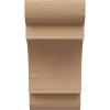 image2quotW x 6quotD x 4quotH Classic New Brighton Rough Cedar Woodgrain TimberThane Corbel Primed Tan12in W x 12in D x 24in H