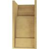 image2quotW x 6quotD x 4quotH Classic New Brighton Rough Cedar Woodgrain TimberThane Corbel Primed Tan12in W x 12in D x 24in H