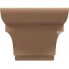 image2quotW x 6quotD x 4quotH Classic New Brighton Rough Cedar Woodgrain TimberThane Corbel Primed Tan12in W x 24in D x 12in H