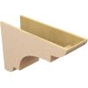image2quotW x 6quotD x 4quotH Classic New Brighton Rough Cedar Woodgrain TimberThane Corbel Primed Tan12in W x 36in D x 24in H